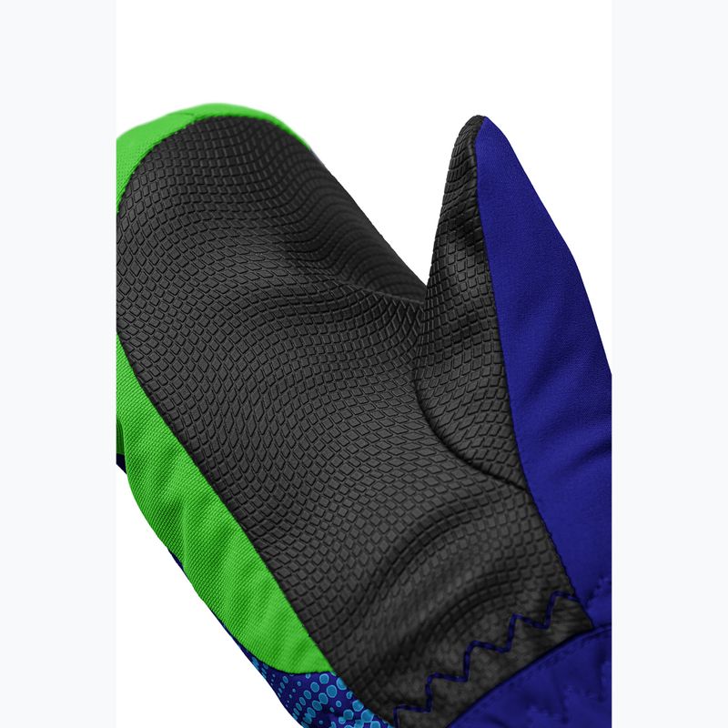 Gyerek síkesztyűk Reusch Maxi R-Tex XT Mitten surf the web/green gecko 5