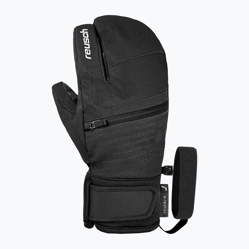 Gyerek síkesztyűk Reusch Leo R-Tex XT Lobster black/white 2