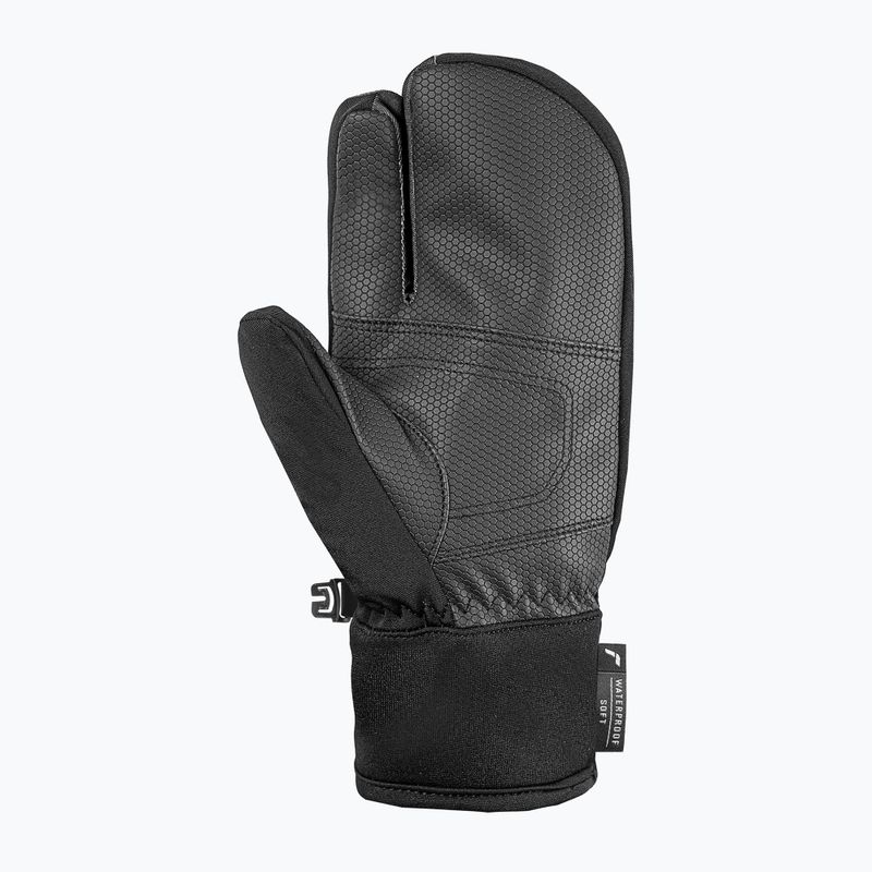 Gyerek síkesztyűk Reusch Leo R-Tex XT Lobster black/white 3