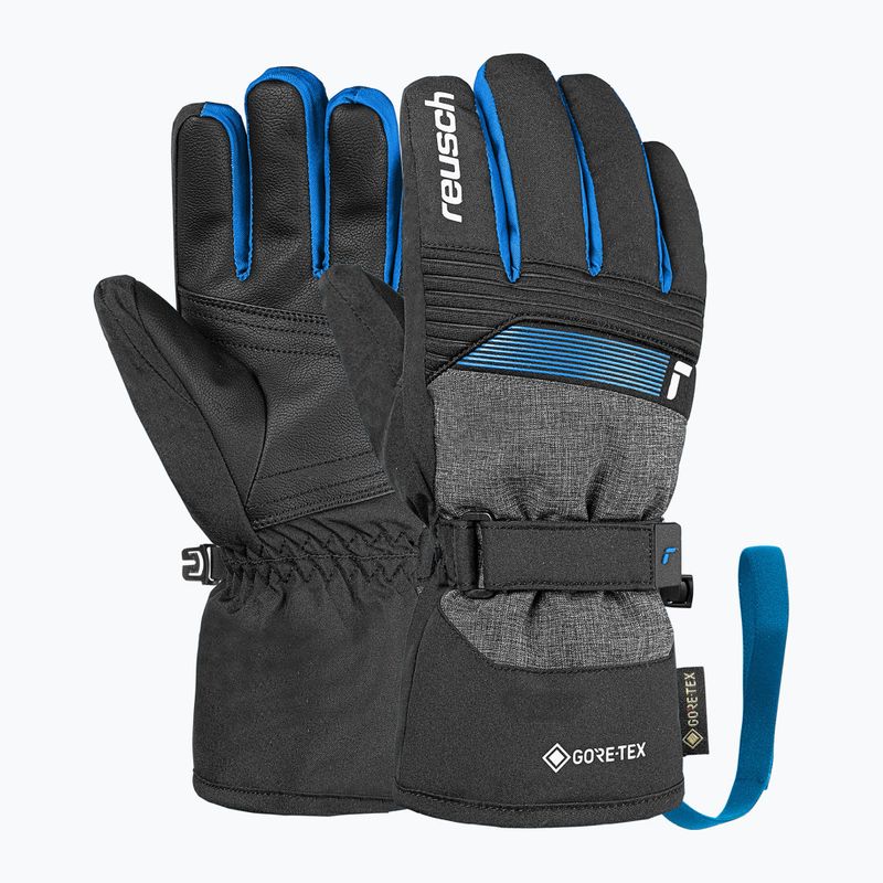 Gyerek síkesztyűk Reusch Rocket GORE-TEX black/black melange/brilliant blue