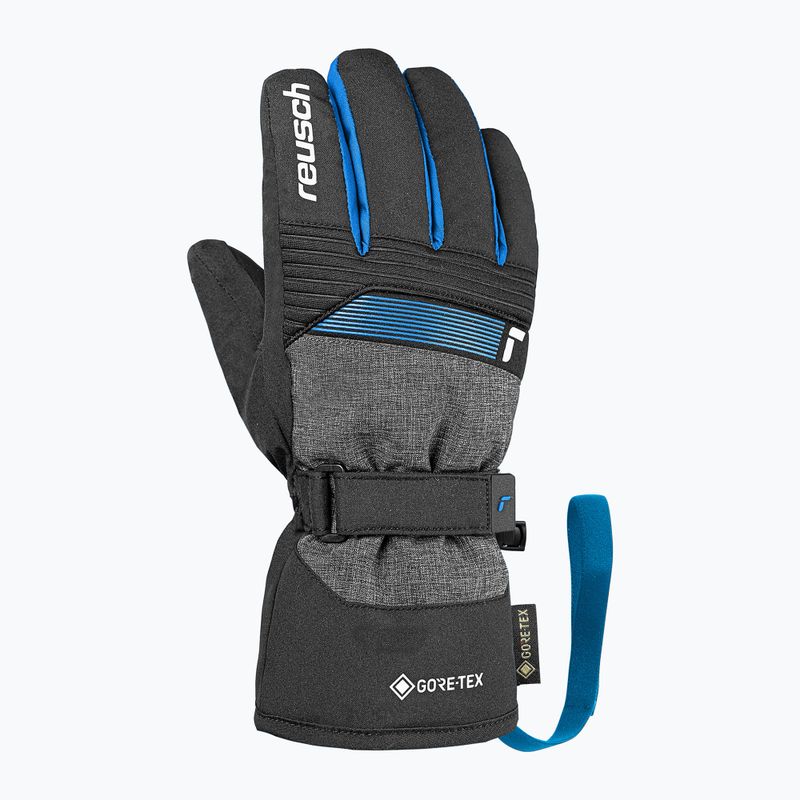 Gyerek síkesztyűk Reusch Rocket GORE-TEX black/black melange/brilliant blue 2