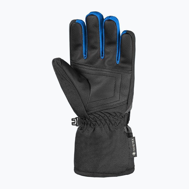 Gyerek síkesztyűk Reusch Rocket GORE-TEX black/black melange/brilliant blue 3