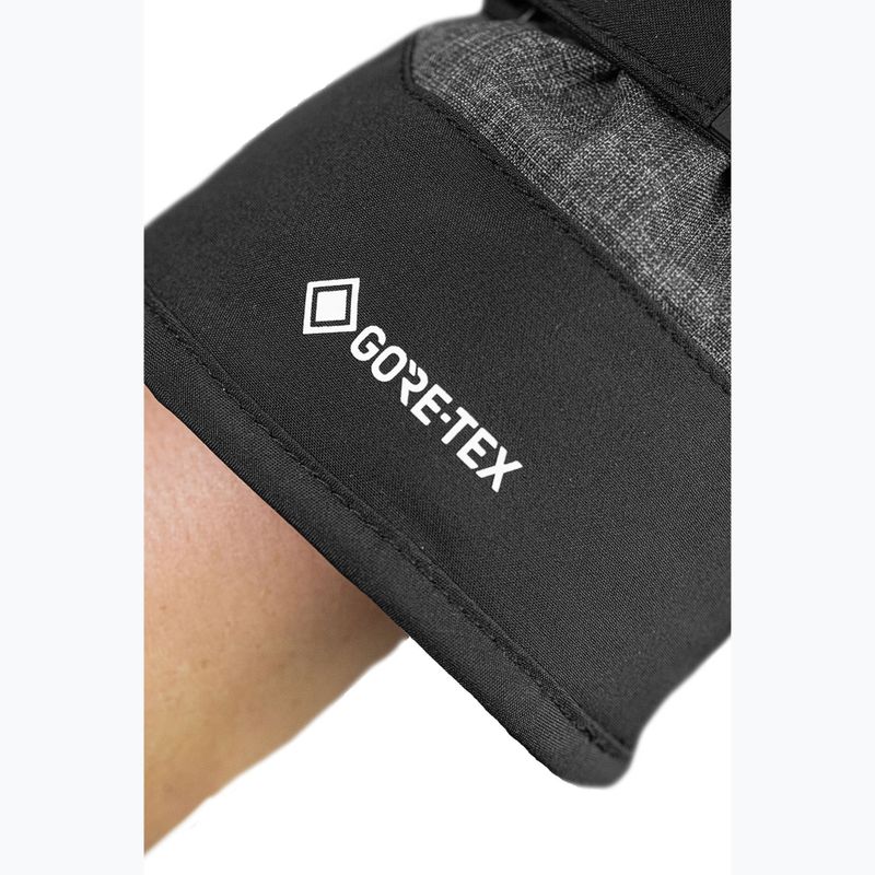 Gyerek síkesztyűk Reusch Rocket GORE-TEX black/black melange/pink glo 7