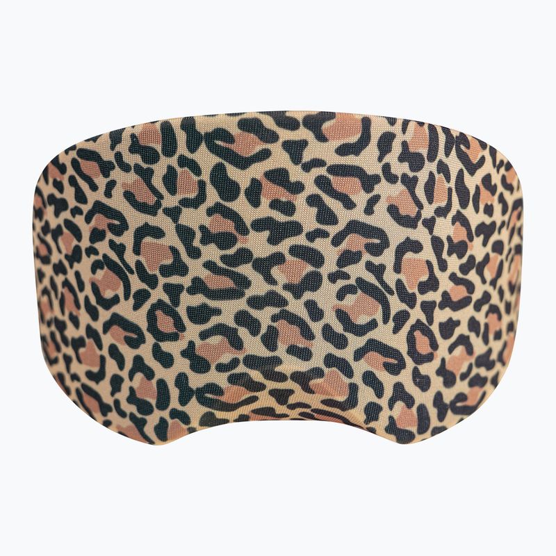 Síszemüveg tok Reusch Goggle Cover beige leopard 3
