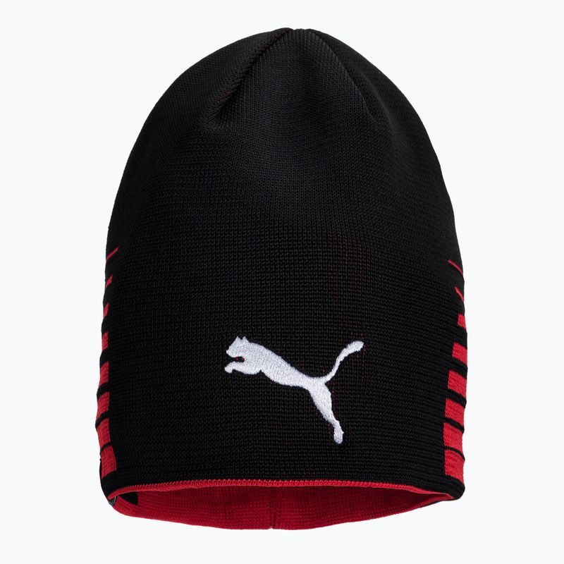 PUMA League Reversible Beanie focisapka piros/fekete 022357_01 2