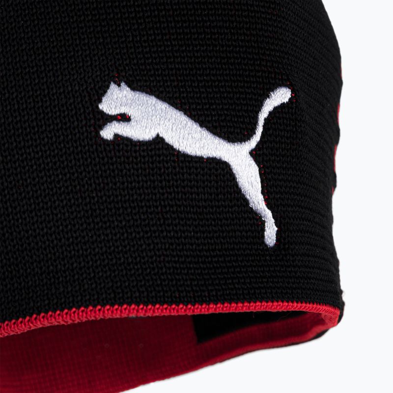 PUMA League Reversible Beanie focisapka piros/fekete 022357_01 3