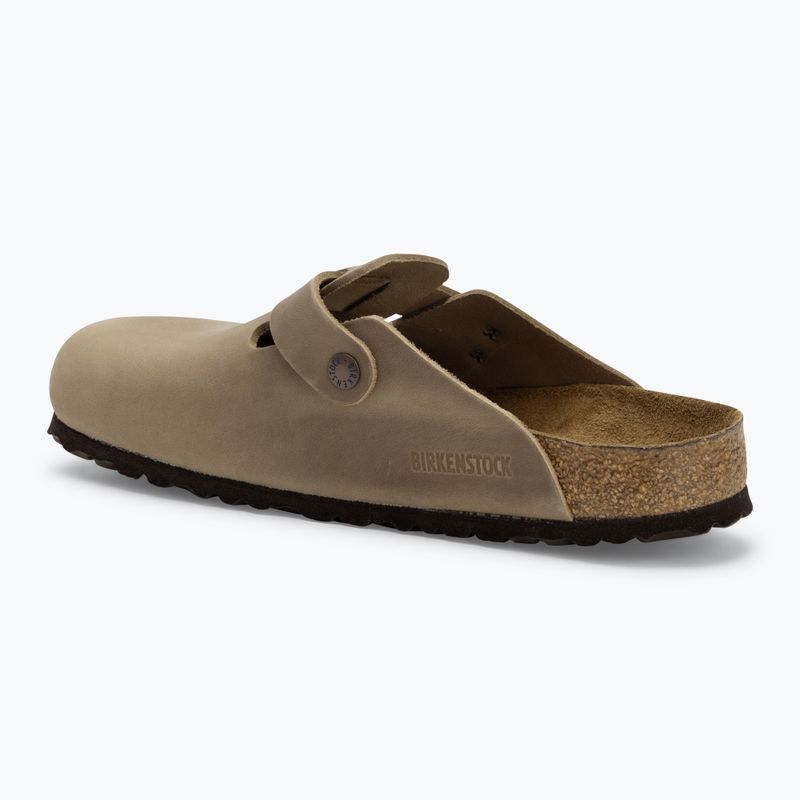 BIRKENSTOCK Boston SFB LEOI Regular tabacco barna flip-flopok 3