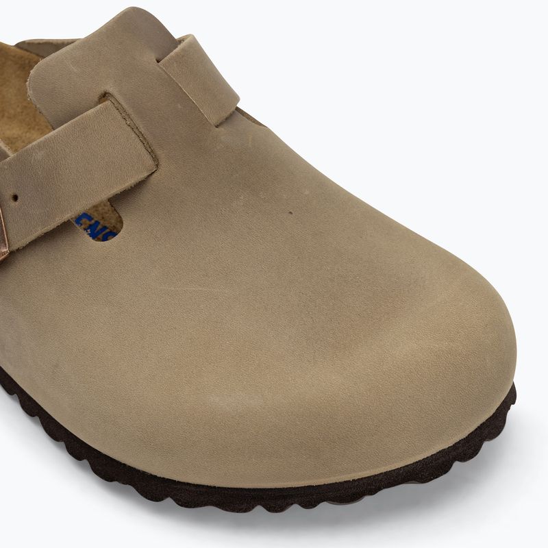 BIRKENSTOCK Boston SFB LEOI Regular tabacco barna flip-flopok 7