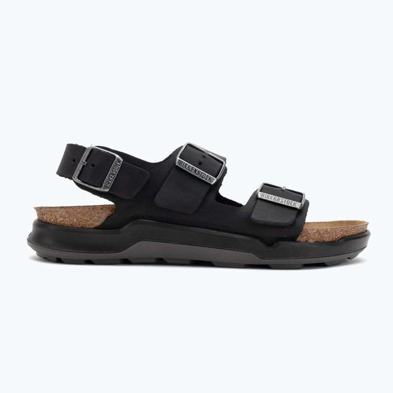 BIRKENSTOCK Milano WL Regular fekete szandálok 2