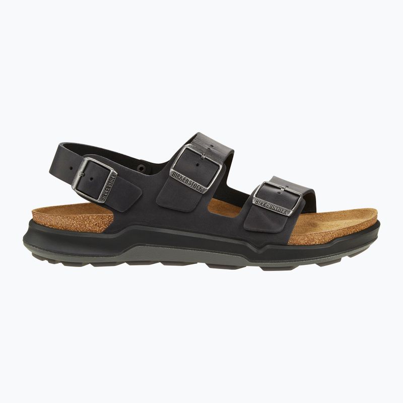 BIRKENSTOCK Milano WL Regular fekete szandálok 2