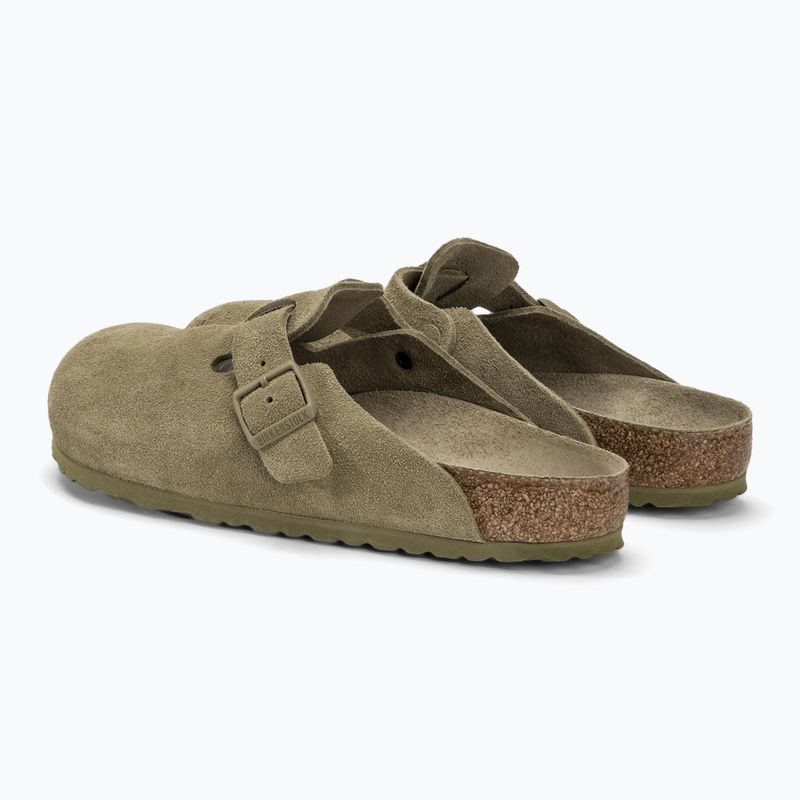 Papucs BIRKENSTOCK Boston SFB VL Regular faded khaki 3