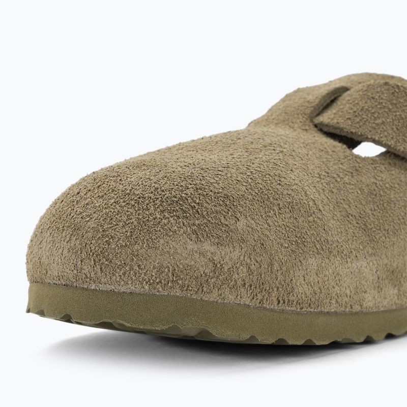 Papucs BIRKENSTOCK Boston SFB VL Regular faded khaki 8
