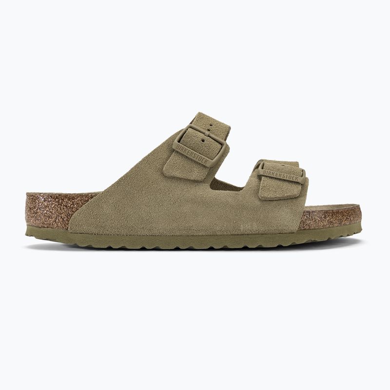 Papucs BIRKENSTOCK Arizona Suede Regular faded khaki 2