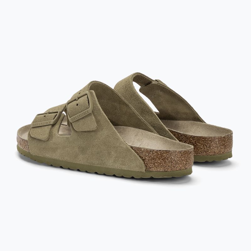 Papucs BIRKENSTOCK Arizona Suede Regular faded khaki 3