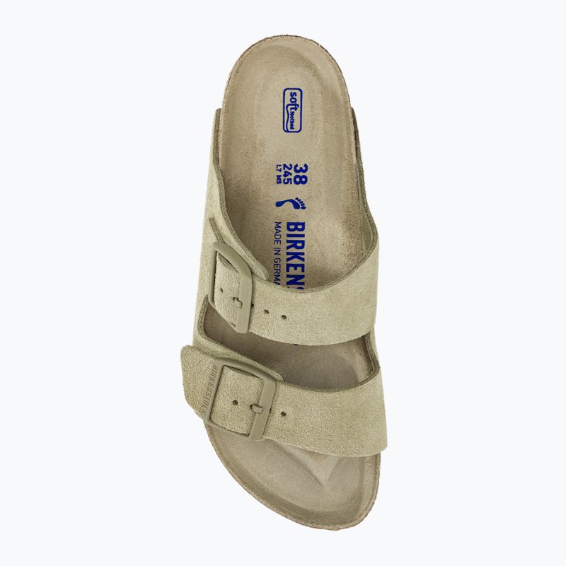 Papucs BIRKENSTOCK Arizona Suede Narrow faded khaki 6