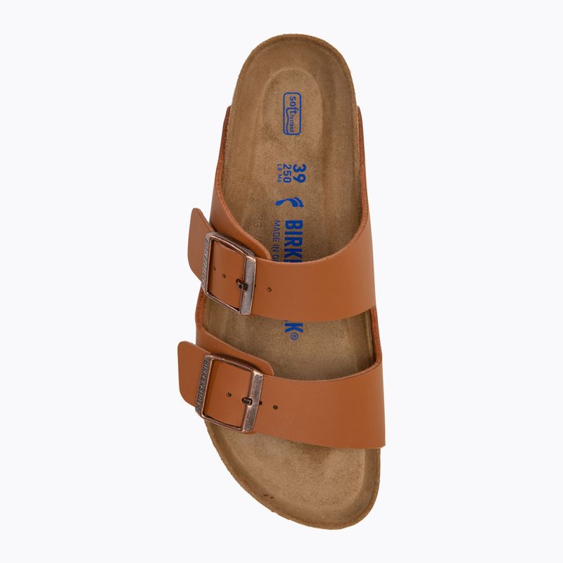 BIRKENSTOCK Arizona SFB BF Narrow gyömbérbarna flip-flopok 5