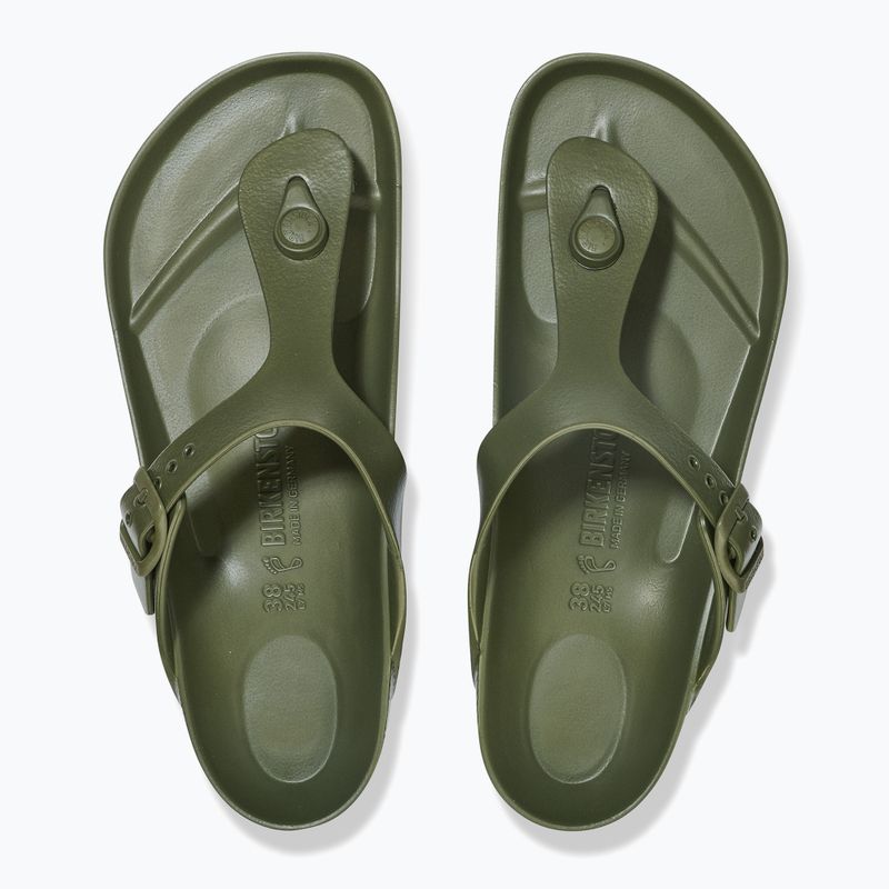 BIRKENSTOCK Gizeh EVA Regular khaki flip flopok 3