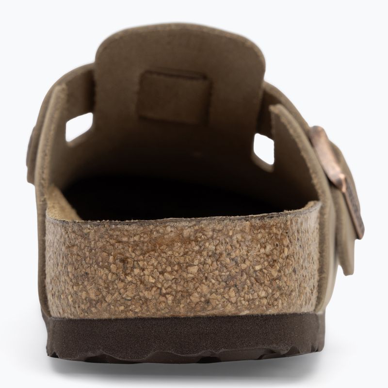 BIRKENSTOCK Boston SFB LEOI Narrow dohány barna flip-flopok 6