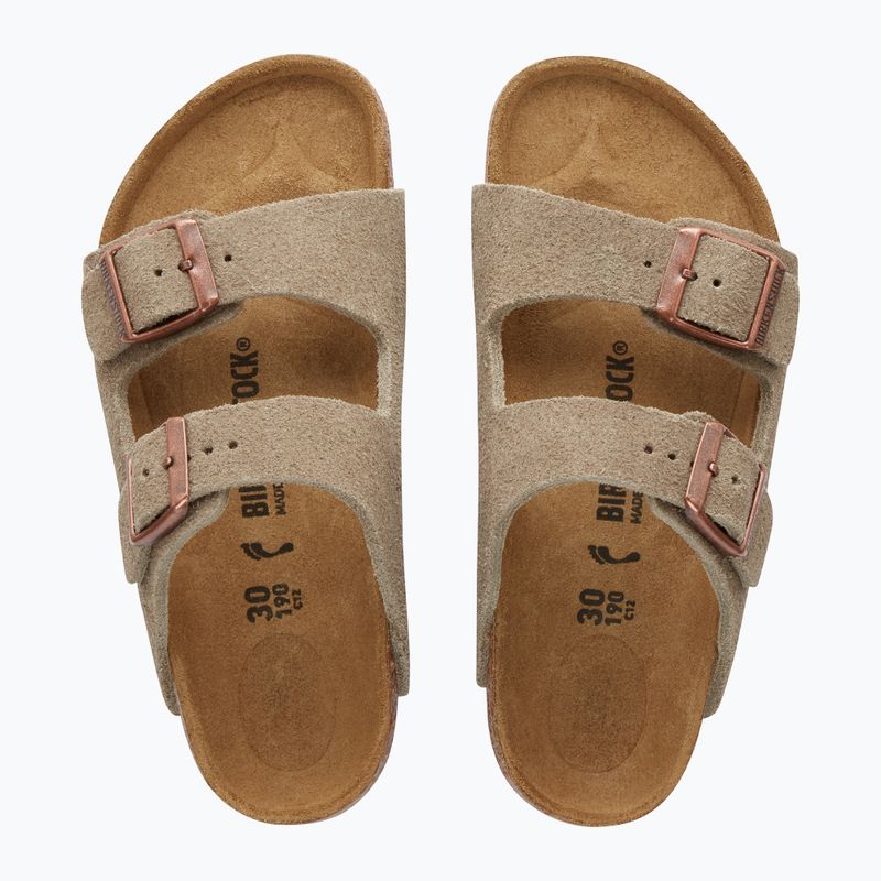 BIRKENSTOCK Arizona Kids LEVE Regular taupe flip-flopok 10