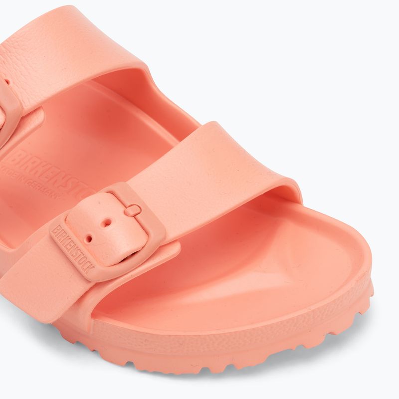 BIRKENSTOCK Arizona EVA Narrow korall barackszínű flip-flopok 7
