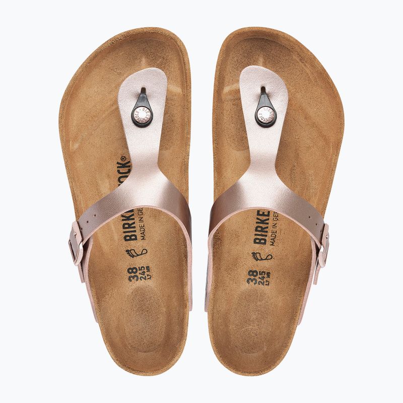 Női papucsok BIRKENSTOCK Gizeh Birko-Flor copper 3