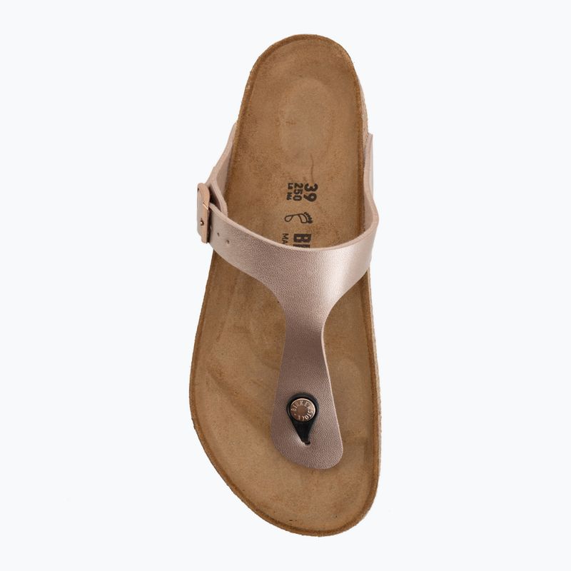 Női papucsok BIRKENSTOCK Gizeh Birko-Flor copper 5