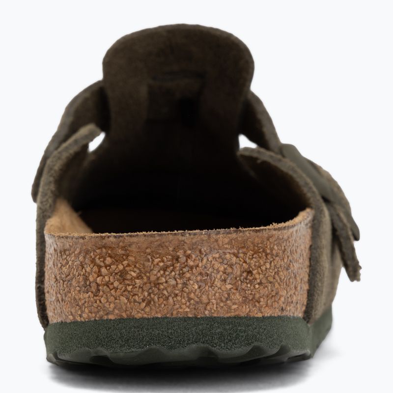 Papucsok BIRKENSTOCK Boston Suede Leather thyme 6