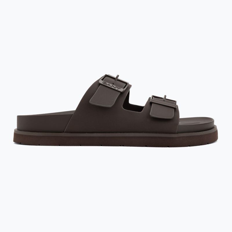 Férfi papucsok GANT Palbuddy dark brown 2