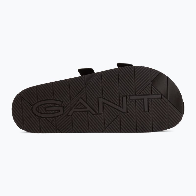 Férfi papucsok GANT Palbuddy dark brown 4