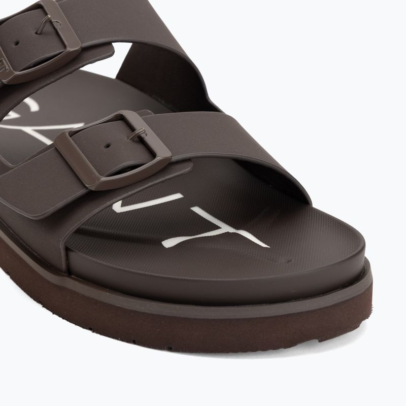 Férfi papucsok GANT Palbuddy dark brown 7