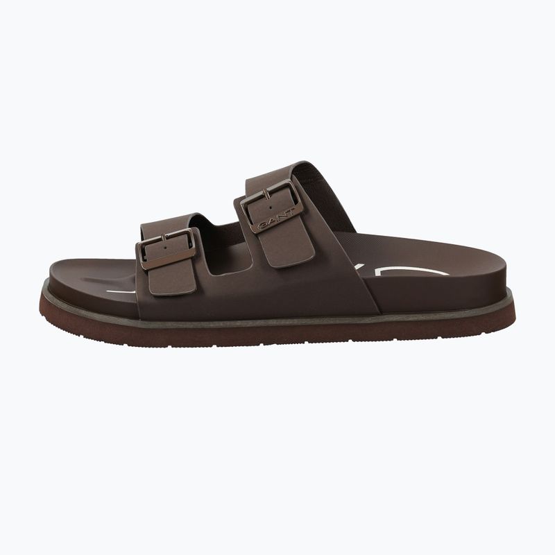 Férfi papucsok GANT Palbuddy dark brown 2