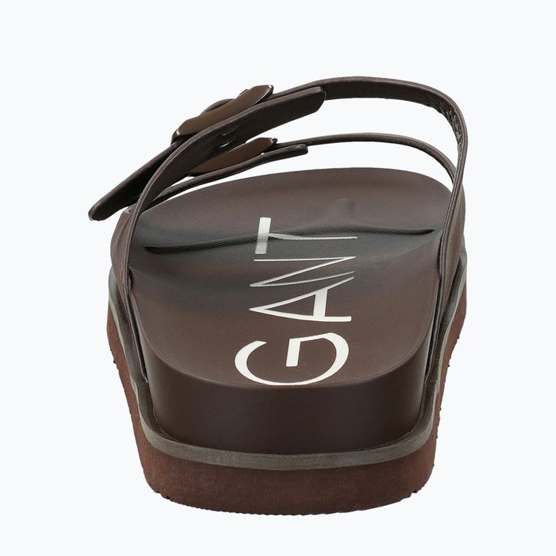Férfi papucsok GANT Palbuddy dark brown 4
