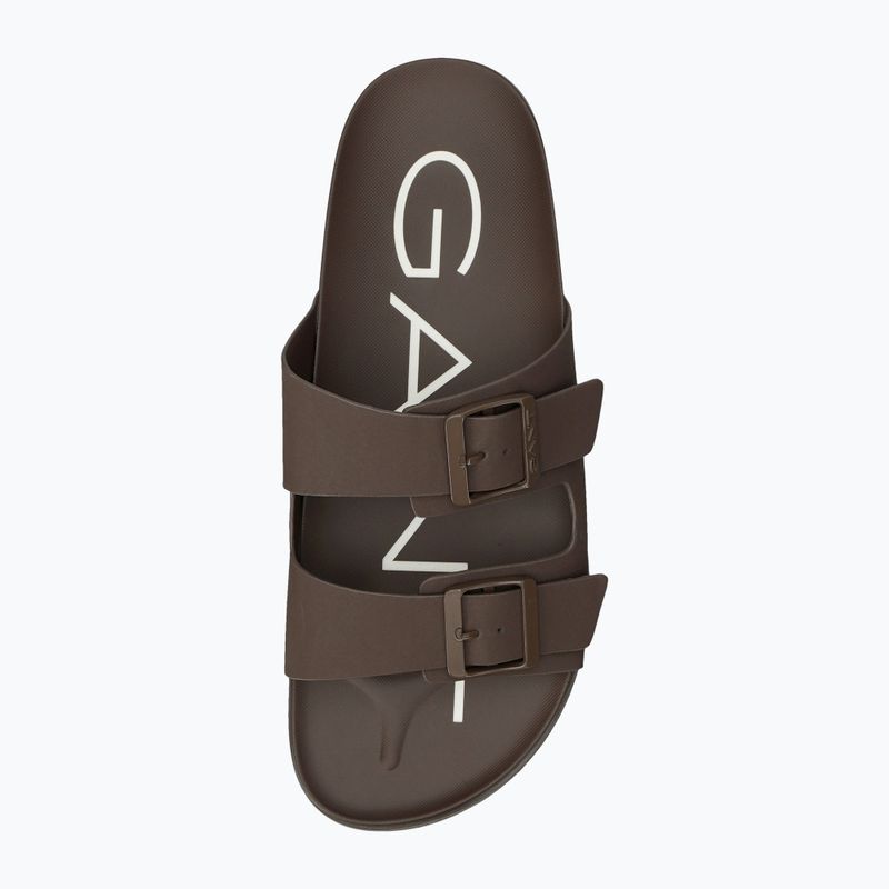 Férfi papucsok GANT Palbuddy dark brown 5