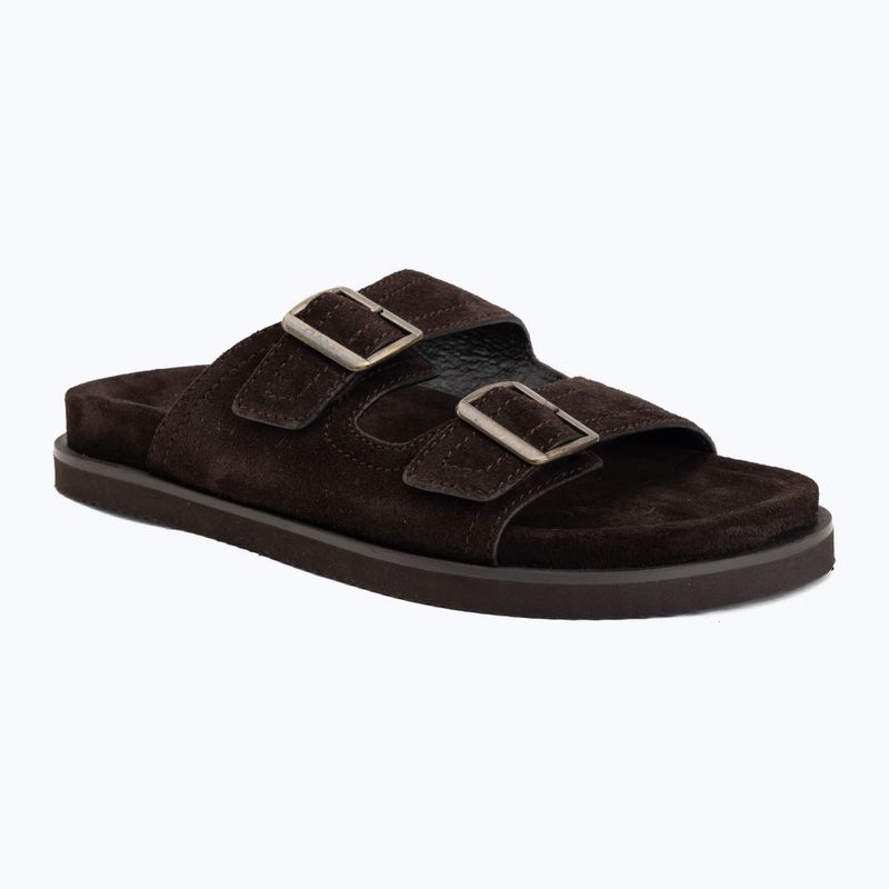 Férfi papucsok GANT Fairfo dark brown