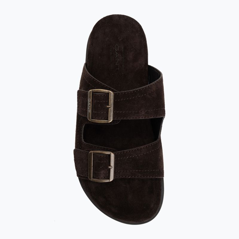 Férfi papucsok GANT Fairfo dark brown 5