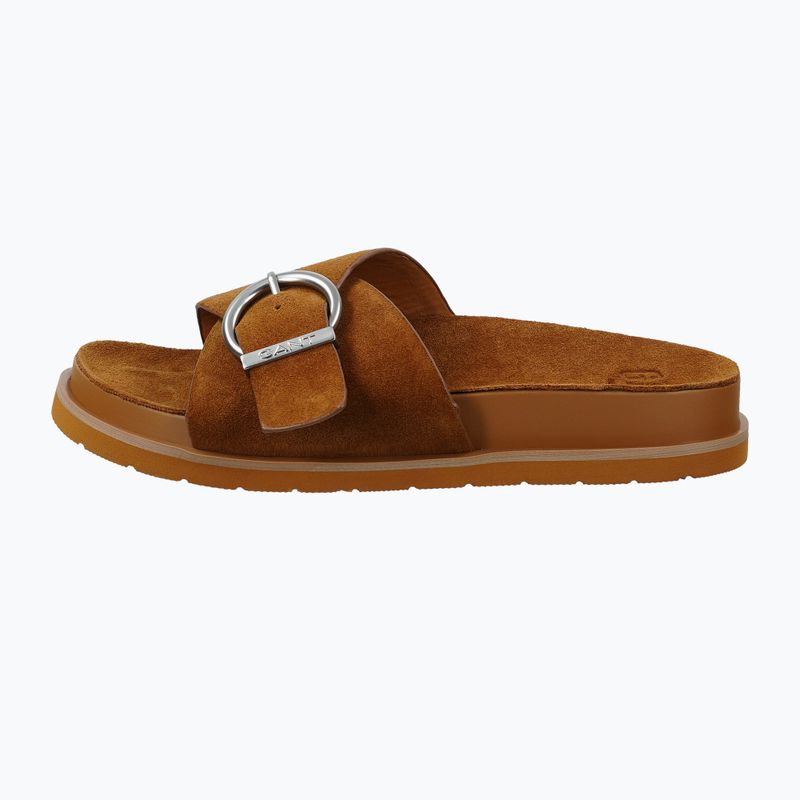 Női papucsok GANT Mardale cognac 2