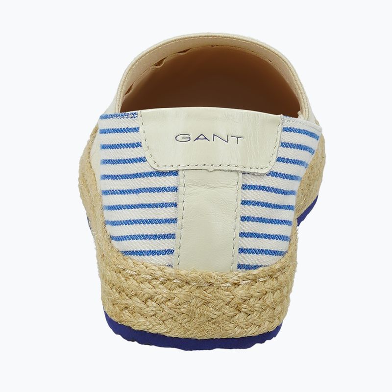 Női espadrille GANT Raffiaville blue/cream 4