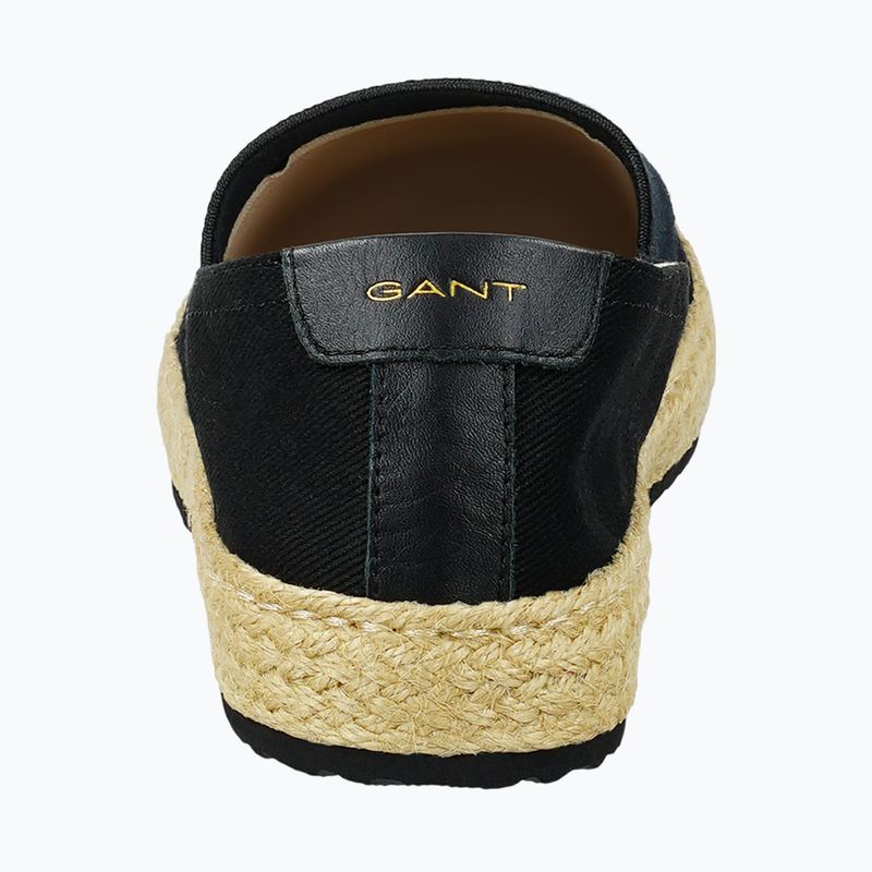 Női espadrille GANT Raffiaville black 4