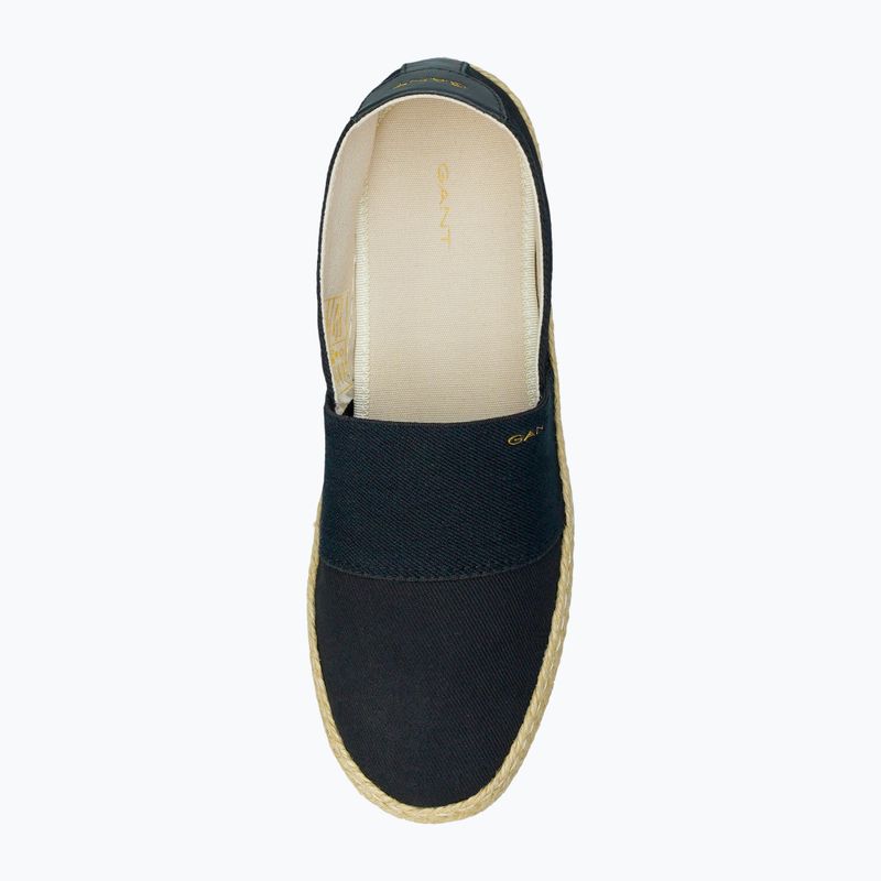Női espadrille GANT Raffiaville black 5