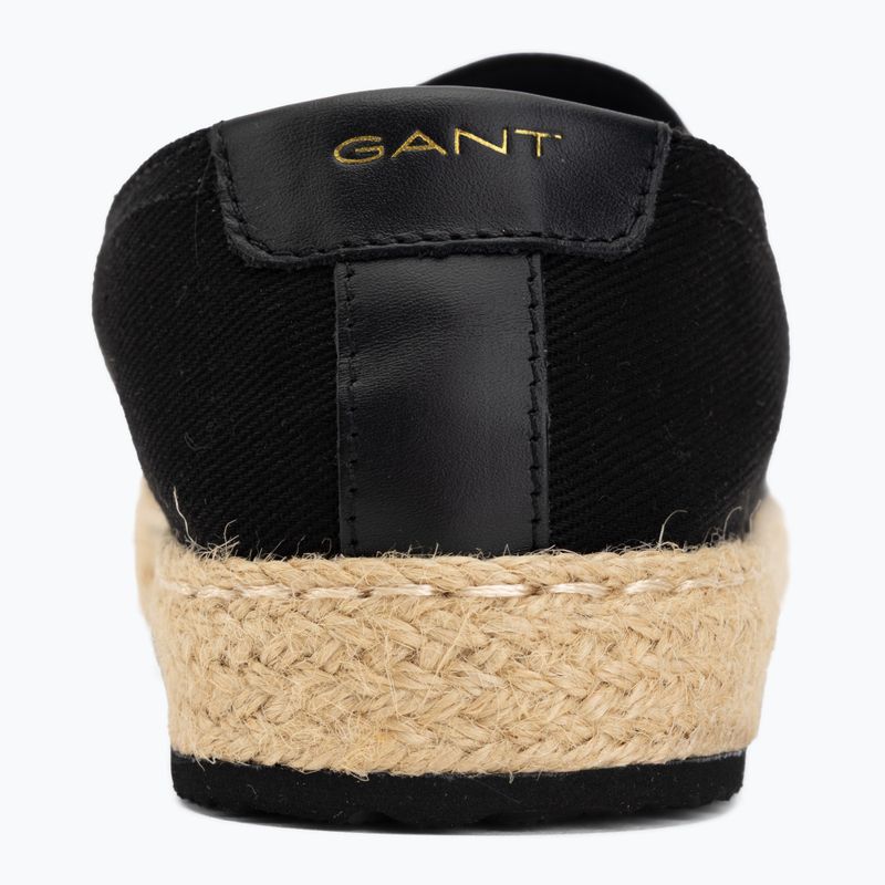 Női espadrille GANT Raffiaville black 6