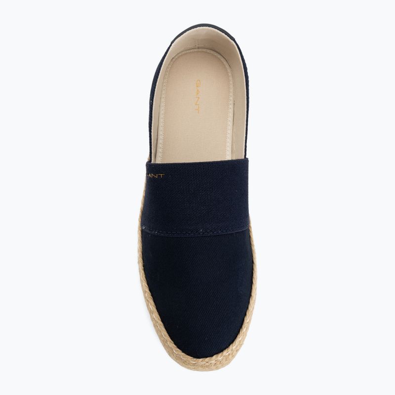 Női espadrille GANT Raffiaville marine 5