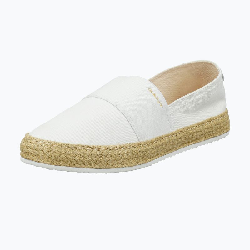 Női espadrille GANT Raffiaville off white