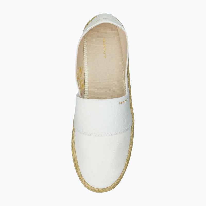 Női espadrille GANT Raffiaville off white 5