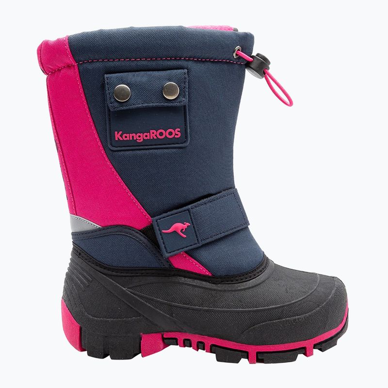 KangaROOS Kanga-Bean II dk navy / daisy pink junior hócsizma 8