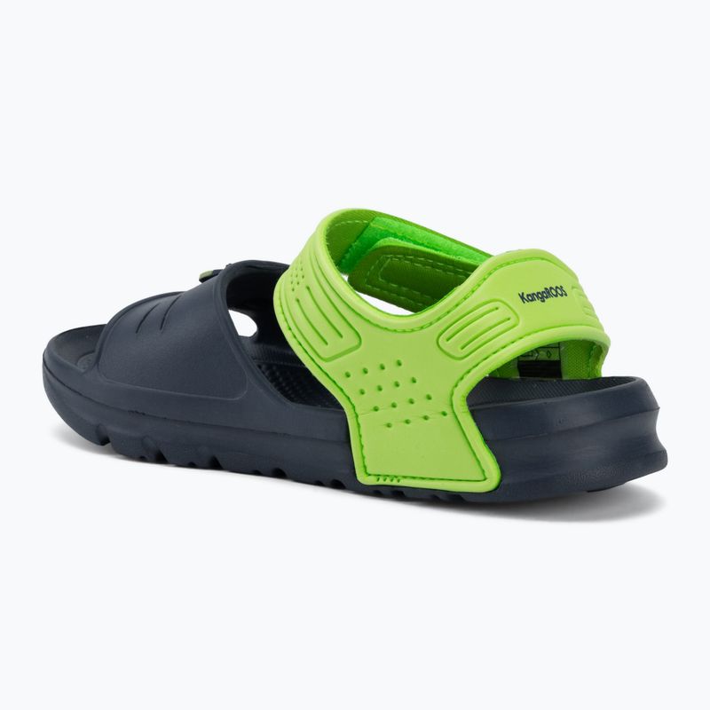 Gyerek szandálok Kangaroos KangaSwim II dark navy/lime 3