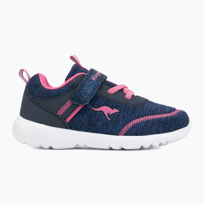 Gyerekcipők KangaROOS KY-Chummy EV dark navy/fandango pink 2