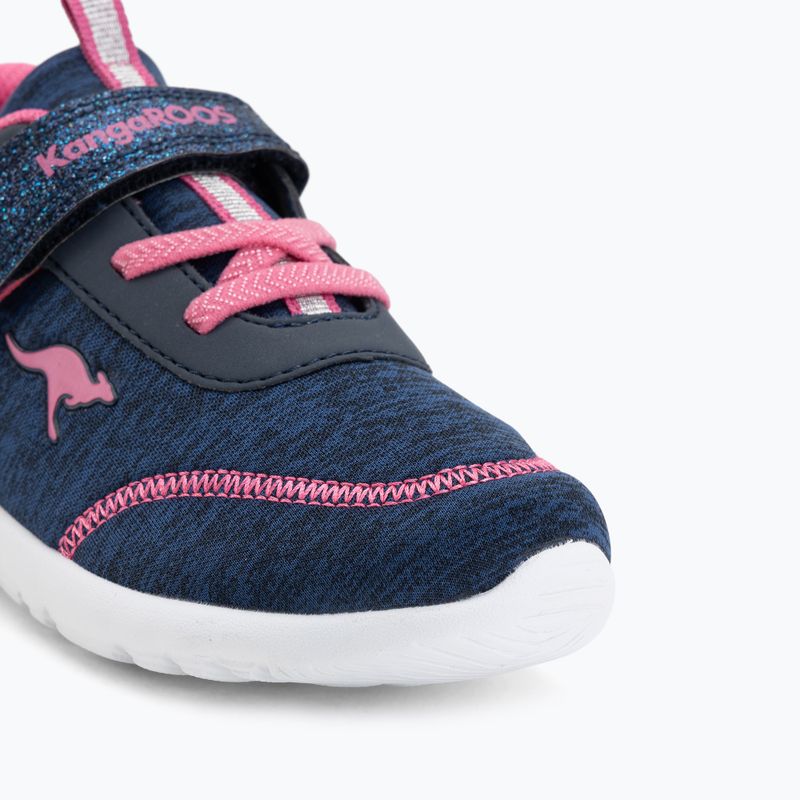 Gyerekcipők KangaROOS KY-Chummy EV dark navy/fandango pink 7