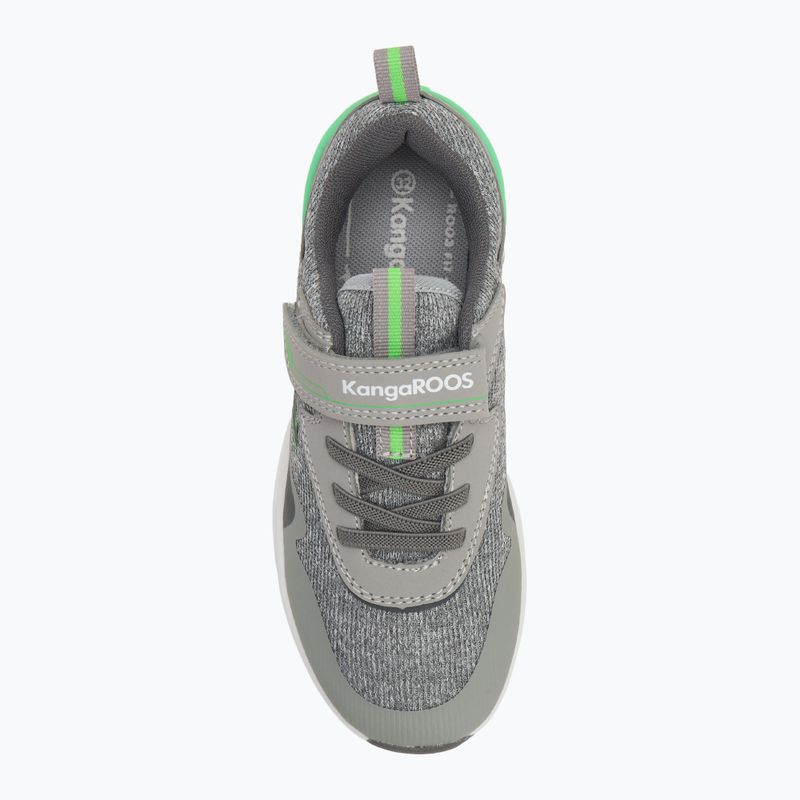KangaROOS KD-Gym EV gyermek cipő vapor grey/neon zöld 5