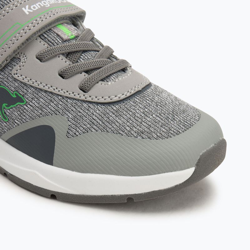KangaROOS KD-Gym EV gyermek cipő vapor grey/neon zöld 7