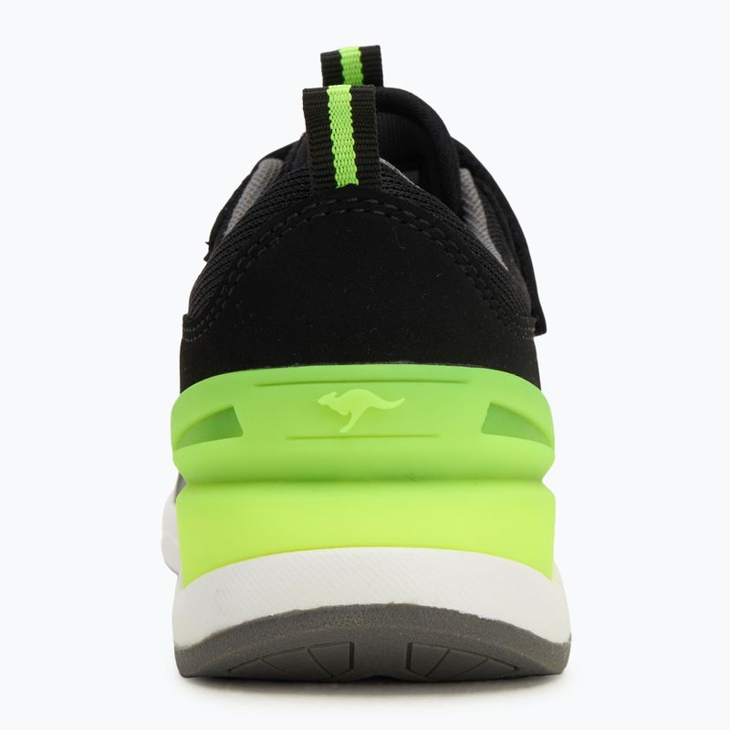 KangaROOS KD-Gym EV jet fekete/neonsárga gyermek cipő 6